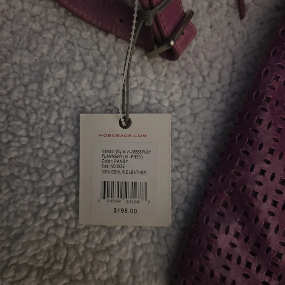 Hobo International Liza Purple Leather Crossbody Bag - Picture 4 of 12